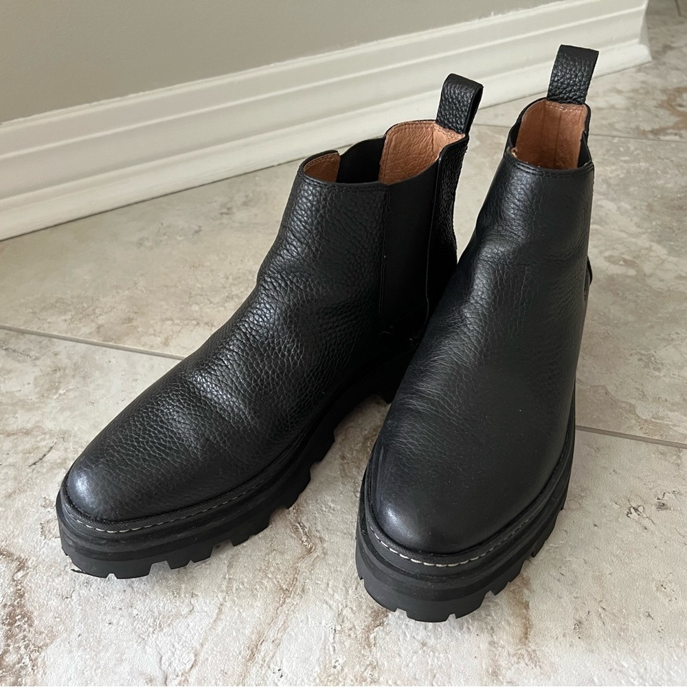 Madewell Lugsole Chelsea Boots Mariam